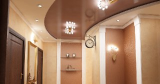 Натяжной потолок в прихожую Лесозаводск, цена от 5309 руб.